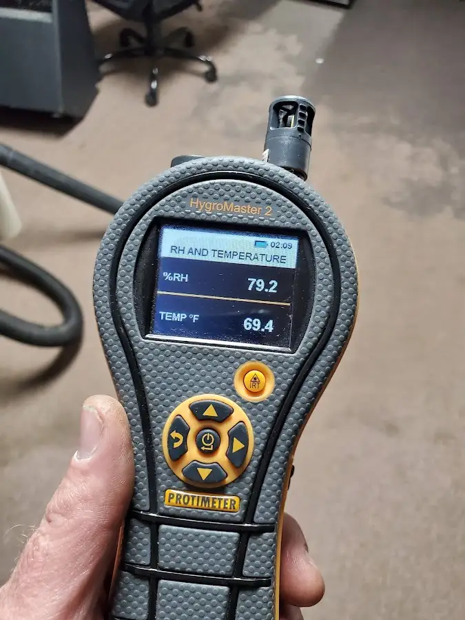 Moisture meter humidity assessment for Fire & Smoke Damage Restoration in Northville